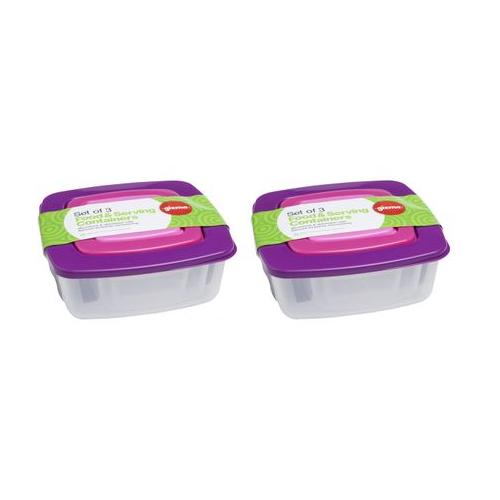 Gizmo - 3-In-1 Square Container Set of 2