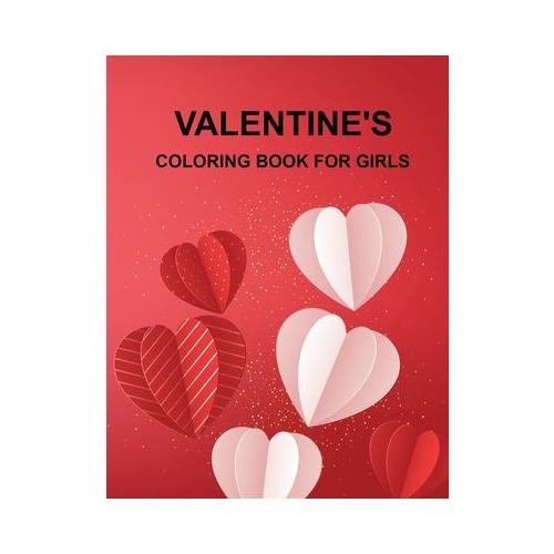 Valentine's Coloring Book For Girls