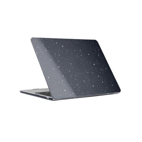 Hard-Shell Glitter Protective Cover MacBook Air M2 2022 - Black