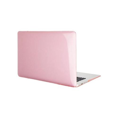 Crystal Clear MacBook Air M2 2022 Hard-Shell Case - Baby Pink