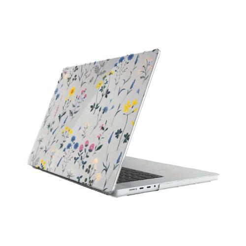 Multi-Colour Flower Printed Protective Case For MacBook Air M2 2022