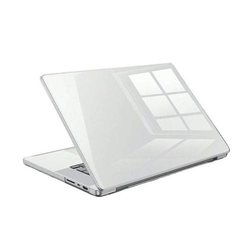 Crystal Clear Hard-Shell MacBook Air M2 2022 Protective Case - Clear