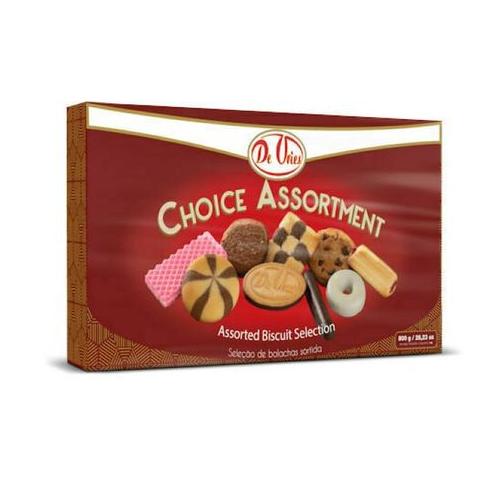 De Vries Choice Assortment - 800g (Assorted Biscuit Selection)